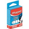 Maped Gessi Bianchi 10 Pz