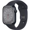 APPLE WATCH SERIES 8 GPS 45MM CASSA ALLUMINIO MEZZANOTTE SMARTWATCH FITNESS