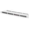 Digitus patch panel - 19-inch - Cat-6A - 24-port RJ45 - Shielded - LSA patch fie