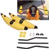 Kit di Bracci per Aste Galleggianti con Stabilizzatori Gonfiabili per Kayak