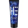 Onyx HE Crema Abbronzante Uomo 2 in 1 Bronzer e Acceleratore, 200 ml | Con Olio di Tamanu ed Estratti di Frutta, Formula Beige Non Grassa, Aiuta a Evitare Toni Arancioni, Per Lettino Abbronzante