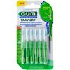 GUM TRAV-LER - Spazzole interdentali, 6 pezzi, ISO 3, verde, 1,1 mm, confezione da 3 (3 x 6 pezzi)
