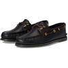 Sperry Authentic 2 Eye Scarpe da Barca in Pelle da Uomo Color Amaretto/Nero. - EUR 40.5