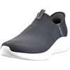 Skechers Men's Ultra Flex 3.0 Smooth Step Sneaker, Grigio, 5.5 UK Wide