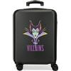 Disney Villains Valigia media incredibilmente favolosa Nero 46x65x23 cm ABS rigido Chiusura a combinazione laterale 56L 3 kg 4 Doppie ruote.
