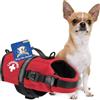 Paws Aboard - Salvagente per cani o gatti, in neoprene, colore: Rosso