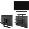 VDD - Staffa per soundbar - Supporto per soundbar - esclusa la staffa per televisore