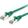 Equip 615546 Equip cavo patch Cat6 S/FTP 2xRJ45 40,00m verde LSZH polybag