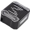 Bewinner Torcia Fotografica Portatile, Luce Regolabile 6500K, per (BLACK) | Design compatto, luminosità a due livelli, ricarica rapida, si adatta a più di fotocamera