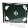CVB Media Hochwertiges, 10 custodie per CD con vassoio nero (10 mm)