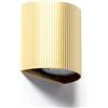 LEDKIA LIGHTING LEDKIA Applique da Parete Alluminio Aritz Oro