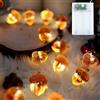 YUYWWAN Luci LED con Ghianda, 3 Metri 30 LED Catene Luminose di Autunnali con Ghiande, Decorazioni Autunnali Luci, Ghirlanda Luminose per Interiores y Exteriores Autunnali Feste, Halloween, Ringraziamento