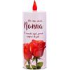SHALOM - Lumino Elettronico Nonna, Durata 150 Giorni. Altezza 17,5 Cm