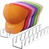 Lifewit 2 Pezzi Porta Cappellini con Visiera, Plastica Porta Cappelli per Berretto da Baseball, Appendi per Organizzazione Dell'armadio, Salvato 7 Cappelli Appendi, Trasparente