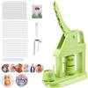 VEVOR Macchina per la Creazione di Spille 32 mm in Plastica, Pressa con 500 Componenti Libretto Magico Taglierina Circolare e Chiavi Esagonali, Impugnatura Ergonomica Rinforzata, per Regali Fai Da Te