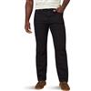 Wrangler Authentics - Jeans da Uomo Classici Relaxed Fit Flex Black Flex. 35W x 34L