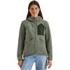 Cecil Giacca in pile con cappuccio Shadow Khaki S