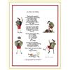 Samuel Lamont In Times of Stress - Strofinaccio in Cotone, 24,51 x 18,80 cm, Colore: Bianco