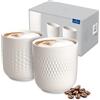 Villeroy & Boch - Manufacture Collier blanc tazza set da 2 pz., porcellana Premium