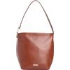 BARBOUR CEDAR LARGE LEATHER BUCKET BAG Borsa