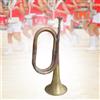 Tromba Bugle Marching Strumento Musicale Cavalleria con Bocchino Ottone Solido