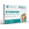 Sensitivity Check SC - Kit per test intolleranze alimentari con supporto dal vivo, schermo a casa per 600 diverse intolleranze alimentari, kit test intolleranze alimentari per adulti - Test di allergia rapido e facile