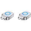 Generic Stop Charge Smart Charger, 2pcs 140W Type-C Automatic Cut Off Charging Protector Anti-Overcharge Intelligent Auto Stop Separator Full Charge Auto Disconnect Charger for Home Office Travel