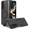ZHOZEXIN Custodia per Samsung Galaxy Z Fold 5, custodia a libro magnetica, antiurto, nera