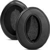 HTINDUSTRY HA-S90BN Cuscinetti auricolari di ricambio per JVC HA-S78BN, HA-S87BN, HA-S88BN, HA-S90BN Cuffie Cuscinetti per cuffie con Pelle proteica e memory foam