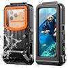 BDIG Custodia subacquea Compatibile con iPhone 17/17 Air/17 Pro/17 Pro Max/16/16 Plus/16 Pro/16 Pro Max/15/14, IP68, custodia impermeabile per Immersioni snorkeling, surf, foto e video [15m/50ft]