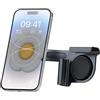 Honghauth Tesla Model Y 3 X S Supporto per telefono per Magsafe, supporto magnetico per auto con tazza N52 Forte girevole a 360° Accessori per iPhone 16 Pro Max 15 14 13 12 Mini