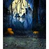 Ci-Fotto Sfondo di Halloween, 1,5x2m Fotografia Decorazione per Feste Sfondo Zucca e Notte Luna, per Studio Fotografico Adatto Fotografia per Bambini
