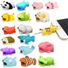 Generic 20 pezzi carino cartone animato morsi, chomper cavo, protezione per cavo animale per morso cavo USB Chompers caricatore filo titolare