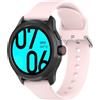 FYISWHO Silicone Cinturino per Ticwatch Pro 5 Enduro/Atlas, 24mm Sport Bracciali Cinturini di Ricambio per Suunto 7/9/9 Baro/D5, für Garmin Venu X1, für Coros Nomad/Apex 4 46mm