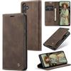 Sojlecyu Cover per Samsung Galaxy A55 5G a Libro Portafoglio, Caffè | Custodia con 2 slot carte e scomparto banconote, chiusura magnetica, funzione supporto e TPU antiurto - Custodia a libretto