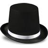 Dress Up America Cappello A Cilindro Da Smoking Per Bambine - Cappello Da Festa Del Mago Nero - Cappello Da Smoking Formale Unisex