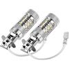 Yctze Lampadine LED Auto Alta Luminosità, 2 Pezzi H1 H3 12V-24V 10W, Sostituzione Semplice per Fendinebbia e Fari Diurni