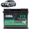 Generico Batteria 60Ah EFB per Audi A1 25 30 35 TFSI benzina 2019+