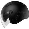 Generico CASCO JET MPH AIRE NERO OPACO ECE 22.06 TAGLIA S