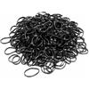 Carehabi Elastici capelli, 500 pezzi elastici piccoli per capelli, elastici capelli donna piccoli per treccine, code e acconciature