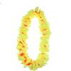 EXCEART Decorazioni Per Feste Hawaiane Con Ghirlande Hawaiane Spesse Collane E Braccialetti Floreali Gialli