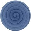 Generico Memento Table Set 6 piatti Dessert 21 cm in ceramica Made in Italy, dipinti a mano (Blu, Dessert)