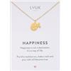 LUUK LIFESTYLE Stainless steel necklace with cute pendants, Angel Wings|Whale|Baguette|Pinecone|Bunny|Honeybee|Duck|Flower, Gifts for Women, 50cm adjustable chain, Silver|Gold|Rose Gold