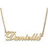 RONKAH Collana con ciondolo personalizzato con nome personalizzato con cuore collana personalizzata miglior regalo per le donne Natale San Valentino festa della mamma compleanno AU