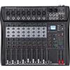 Depusheng DT8 Mixer professionale Scheda audio Console 8 canali Interfaccia sistema scrivania USB digitale Computer Ingresso MP3 Alimentazione Phantom 48V, nero