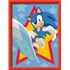 Ravensburger CreArt 12023133 - Rasender Sonic - dipinto per numero per bambini dai 9 anni in su, set di pittura con cornice, pennello e colori acrilici, regalo per ragazze e ragazzi