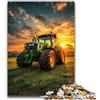 LLONGKT Puzzle per adolescenti 1000 pezzi Trattore agricolo 1000 pezzi per adulti, ideale come regalo per tutta la famiglia Adatto per bambini dai 14 anni in su (38x26cm)