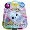 Animagic Let's Glo Seal Blu - Una Foca Luminosa Interattiva dai 4 Anni | Materiale morbido ed estensibile con luci LED integrate - giocattolo tattile adorabile - idea regalo di compleanno