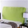 uyeoco Elastica Copertura Per Testata Letto Imbottito/Legno Copri Testata Letto | Copri Testata Del Letto Matrimoniale Singolo Rettangolare/Leggermente Stondata(verde chiaro,100(90-110)cm)