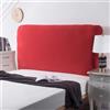 uyeoco Elastica Copertura Per Testata Letto Imbottito/Legno Copri Testata Letto | Copri Testata Del Letto Matrimoniale Singolo Rettangolare/Leggermente Stondata(Rosso,100(90-110)cm)
